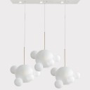 Giopato & Coombes - Bolle  Frosted ZigZag Chandelier 24 Bubbles